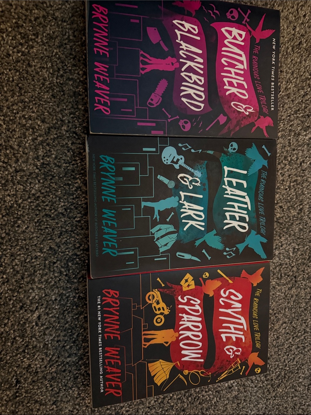 Ruinous love story books 1-3